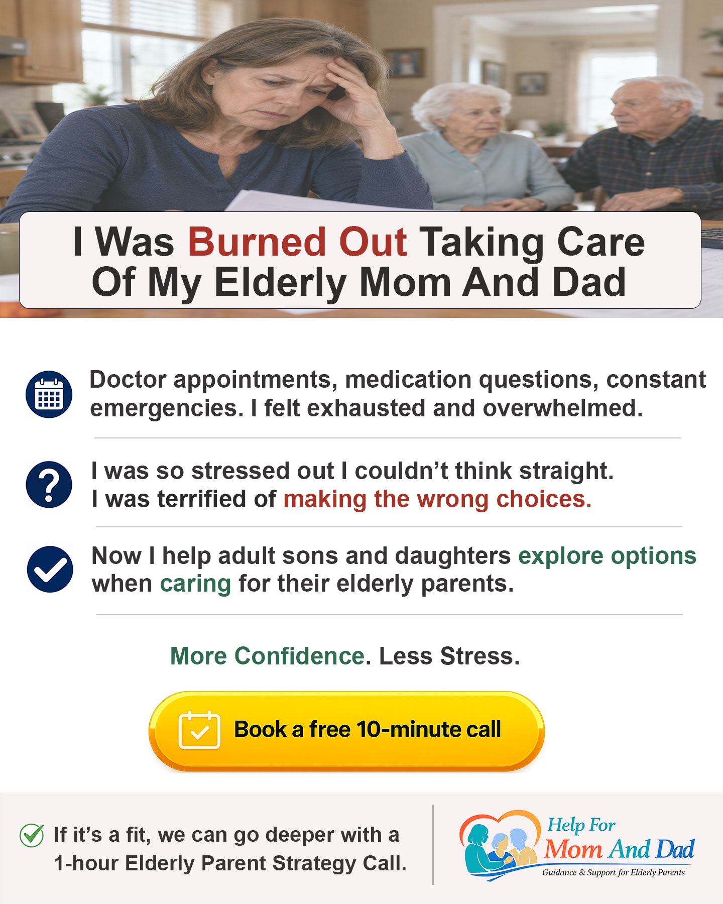 I Was Burned Out Taking Care Of My Elderly Mom And Dad