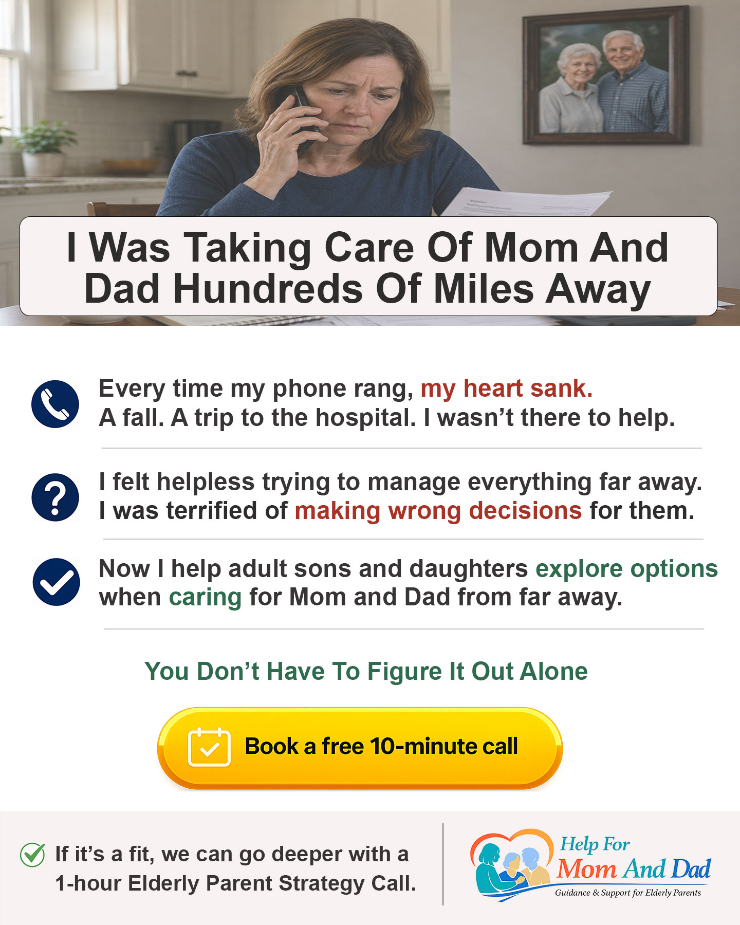 I Was Taking Care Of Mom And Dad Hundreds Of Miles Away